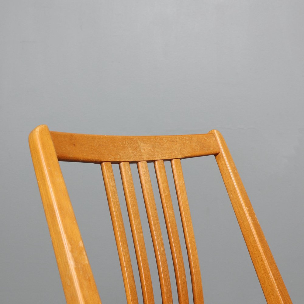 Vintage Chairs in Beech and Teak from Karlson & Sons, Sweden, 1960s