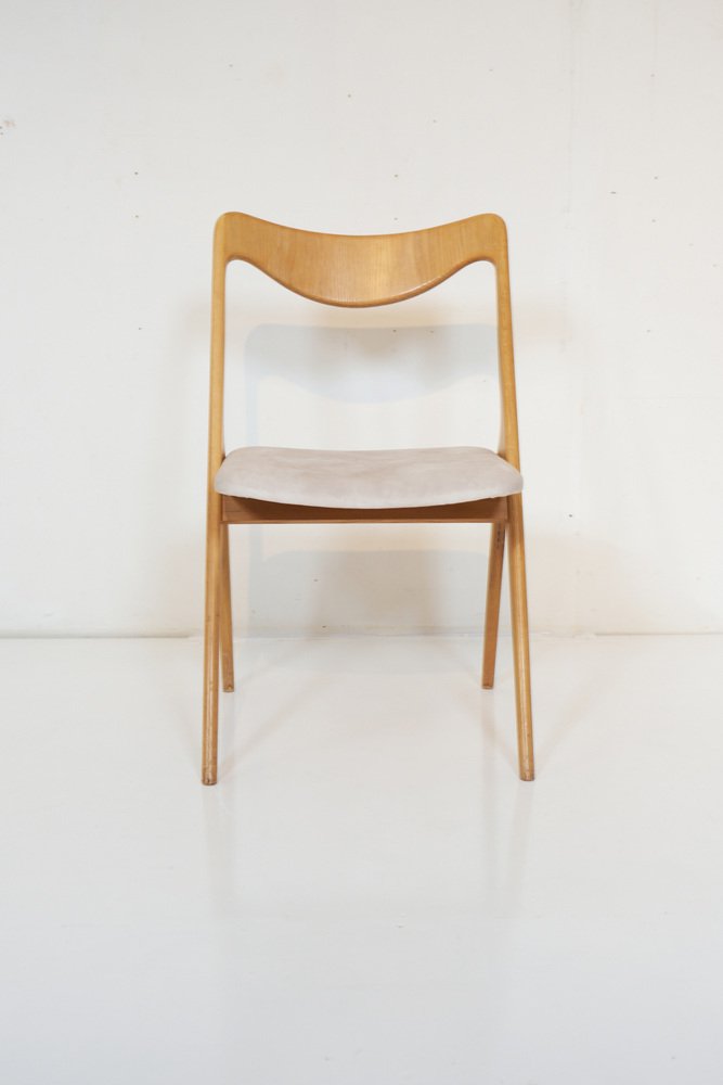 Vintage Chairs in Oak by Albin Johansson & Sons, Set of 6