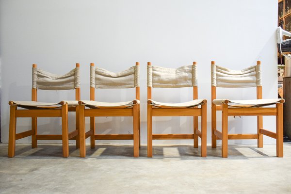 Vintage Chairs in Pine from Ikea, 1986, Set of 4-LA-1357324