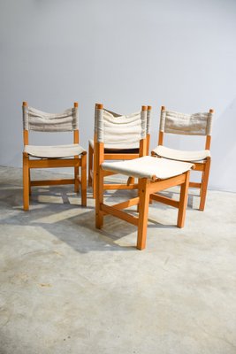 Vintage Chairs in Pine from Ikea, 1986, Set of 4-LA-1357324