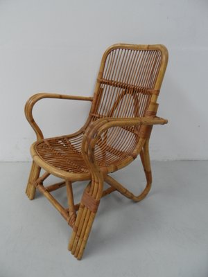 Vintage Chairs in Rattan, Set of 2-PNJ-1314993