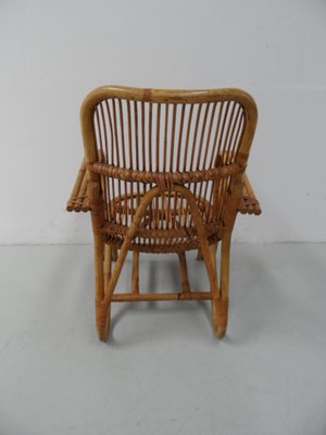 Vintage Chairs in Rattan, Set of 2-PNJ-1314993