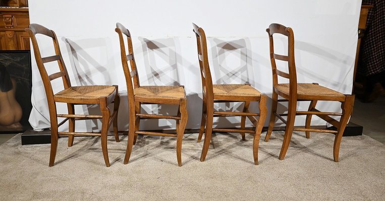 Vintage Chairs in Walnut, Set of 4-RVK-1769820