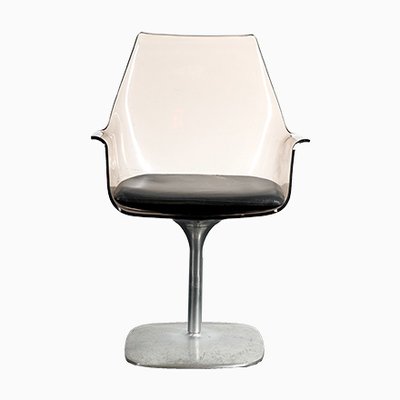 Vintage Champagne Chair in Acrylic Glass, 1970s-CIP-980439