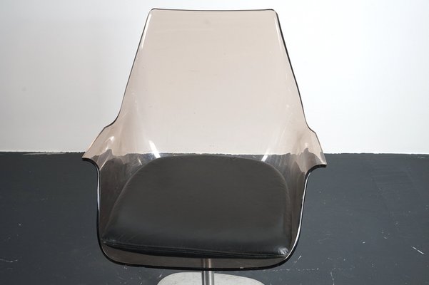 Vintage Champagne Chair in Acrylic Glass, 1970s-CIP-980439