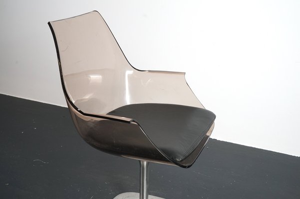 Vintage Champagne Chair in Acrylic Glass, 1970s-CIP-980439