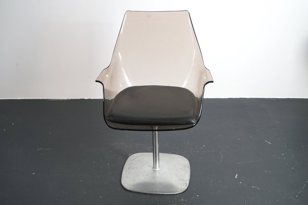 Vintage Champagne Chair in Acrylic Glass, 1970s-CIP-980439