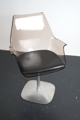 Vintage Champagne Chair in Acrylic Glass, 1970s-CIP-980439