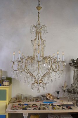 Vintage Chandelier, 1980s-QES-1759563