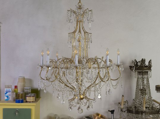 Vintage Chandelier, 1980s-QES-1759563