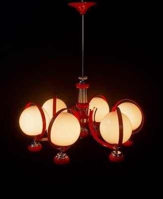 Vintage Chandelier attributed to Stilnovo, 1960s-XQC-1416946