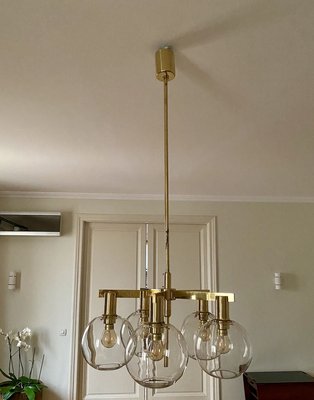 Vintage Chandelier by Hans-Agne Jakobsson, 1960s-ZYF-803295