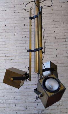 Vintage Chandelier in Metal, 1970s-ACQ-1806814