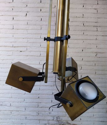 Vintage Chandelier in Metal, 1970s-ACQ-1806814