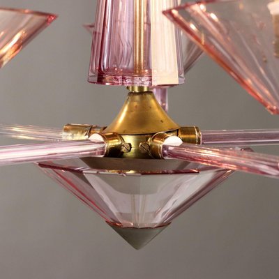 Vintage Chandelier in Murano Glass, Italy, 1940s-VMM-2022997