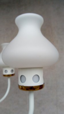 Vintage Chandelier & Table Lamp, 1970s, Set of 2-VIC-980548