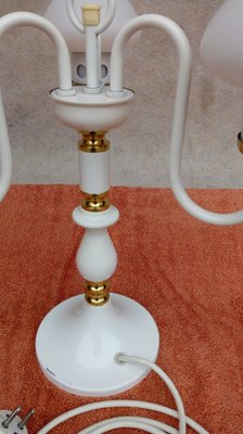 Vintage Chandelier & Table Lamp, 1970s, Set of 2-VIC-980548