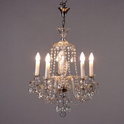 Vintage Chandelier with Crystal-VMM-1778173