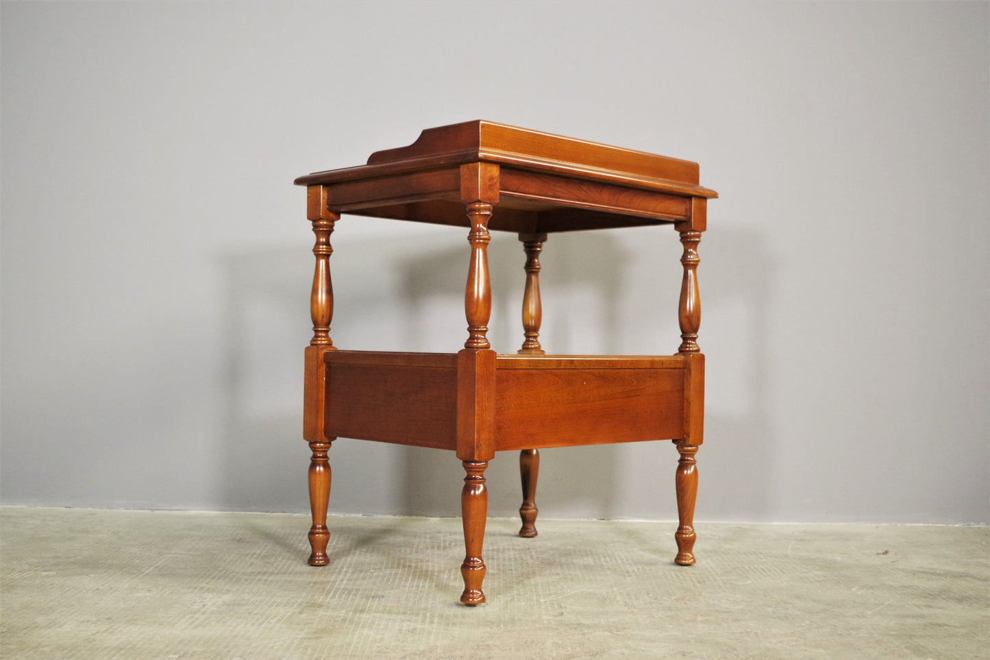 Vintage Cherry Tint Beech Side Table