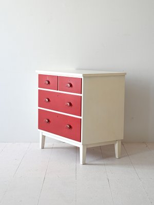 Vintage Chest of Drawers in Lacquered Wood, 1960s-QWP-2042014