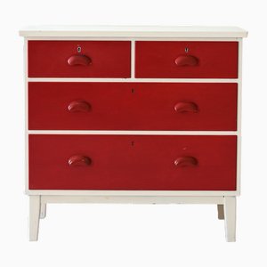 Vintage Chest of Drawers in Lacquered Wood, 1960s-QWP-2042014