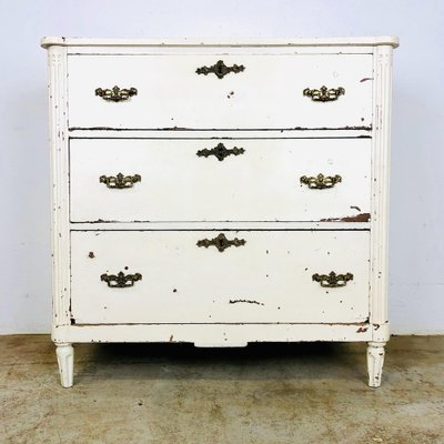 Vintage Chest of Drawers in White, 1930s-LCQ-1791952