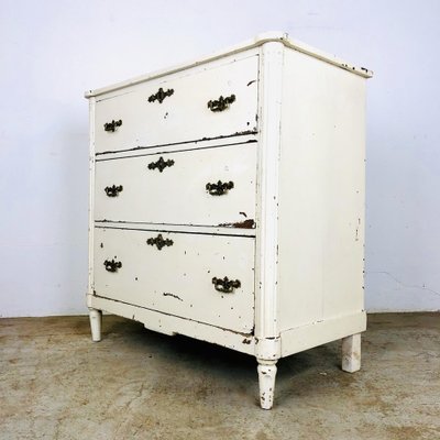 Vintage Chest of Drawers in White, 1930s-LCQ-1791952