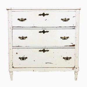 Vintage Chest of Drawers in White, 1930s-LCQ-1791952