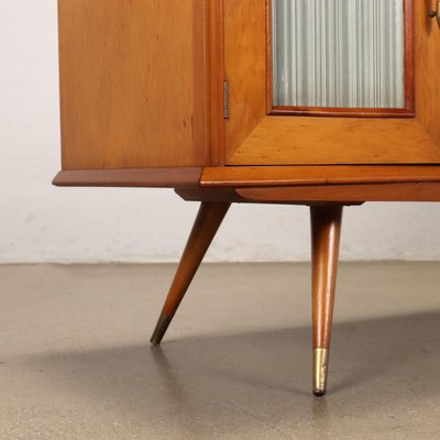 Vintage Chest of Drawers in Wood and Brass, 1950s-VMM-2026533