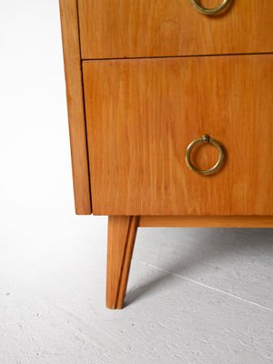 Vintage Chest of Drawers with Gold Links, 1960s-QWP-2034967