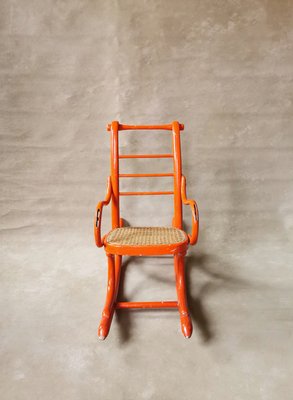 Vintage Children's Rocking Chair from Thonet, 1920s-FW-2022764