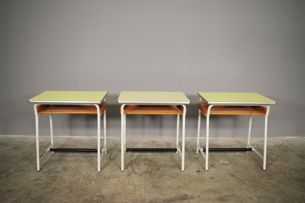 Vintage Children's School Desks, 1960s, Set of 3-KNM-1316972