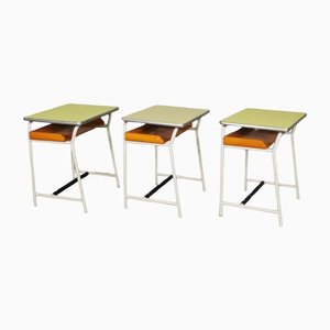 Vintage Children's School Desks, 1960s, Set of 3-KNM-1316972