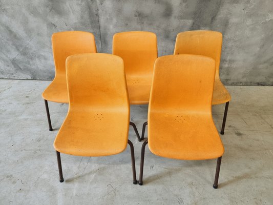 Vintage Childrens Chairs from Grosfillex, France, 1950s, Set of 5-IFQ-2017490