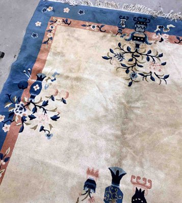 Vintage Chinese Art Deco Rug, 1930s-JZV-1228877