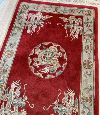 Vintage Chinese Art Deco Rug, 1960s-JZV-1191151