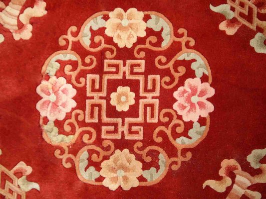 Vintage Chinese Art Deco Rug, 1970s-JZV-1150941