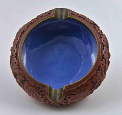 Vintage Chinese Ashtray in Sealing Wax, China, Early 20th Century-ZCI-2029479