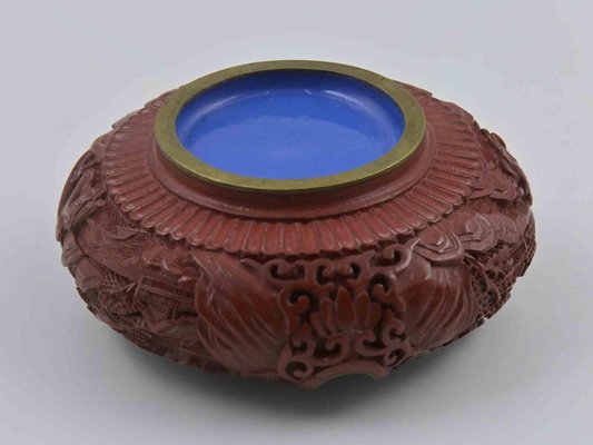 Vintage Chinese Ashtray in Sealing Wax, China, Early 20th Century-ZCI-2029479