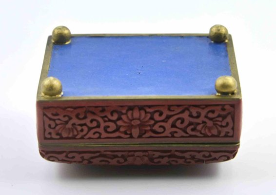 Vintage Chinese Box in Sealing Wax, China, Mid-20th Century-ZCI-2029129