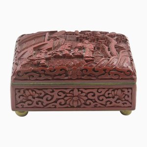 Vintage Chinese Box in Sealing Wax, China, Mid-20th Century-ZCI-2029129