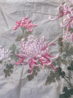 Vintage Chinese Silk Embroidery-YMM-1073876