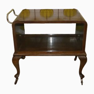 Vintage Chippendale Bar Cabinet in Glass-AFE-1700391