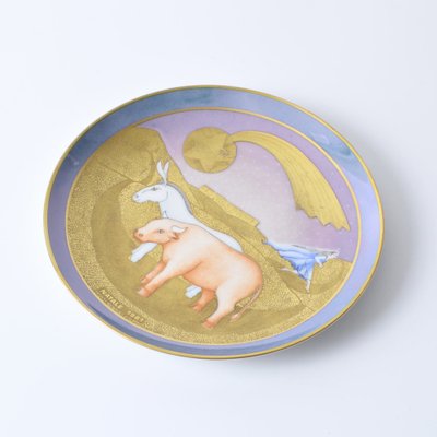 Vintage Christmas Plate from Atelier R. Sarti, 1981-IXK-1478679