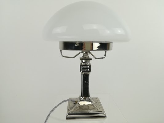 Vintage Chrome-Plated Womens Lamp, 1930s-KDB-1337996