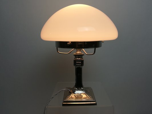 Vintage Chrome-Plated Womens Lamp, 1930s-KDB-1337996