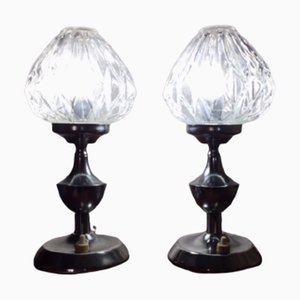 Vintage Chrome Table Lamps, Set of 2-SNX-910273