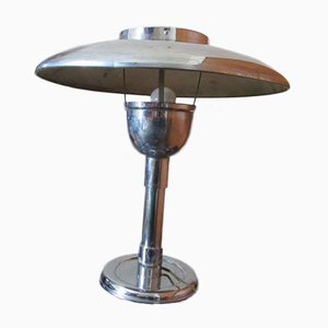 Vintage Chromed Mushroom Lamp, 1950s-RDN-971557