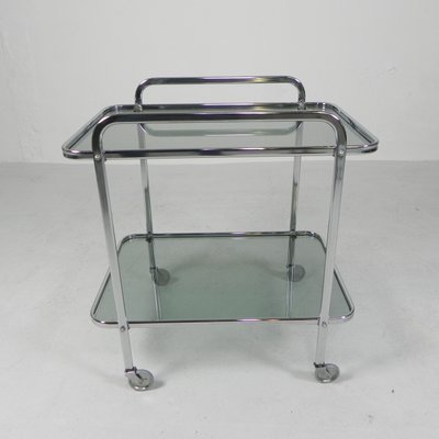 Vintage Chromed Serving Trolley, 1970s-TL-1785081