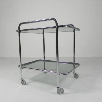 Vintage Chromed Serving Trolley, 1970s-TL-1785081